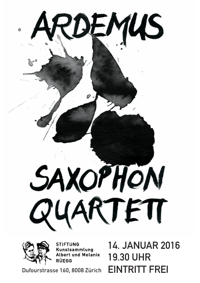 KONZERT: Ardemus Saxophonquartett 