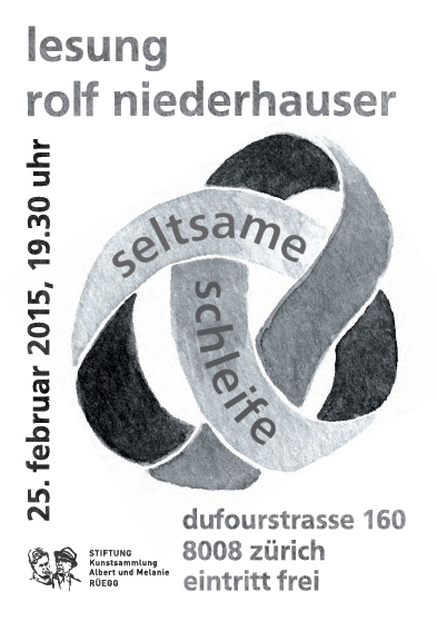 LESUNG: Rolf Niederhauser 