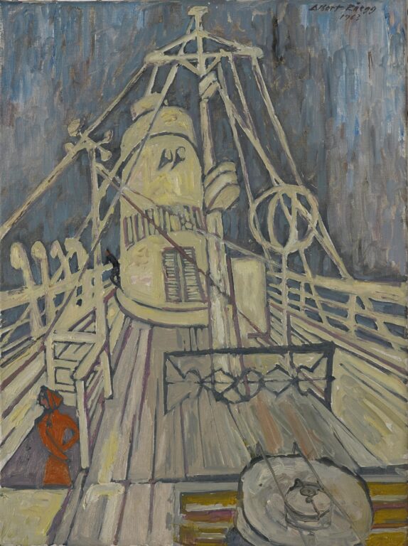 Auf Deck der Giulio Cesare - Albert Rüegg teamspring import