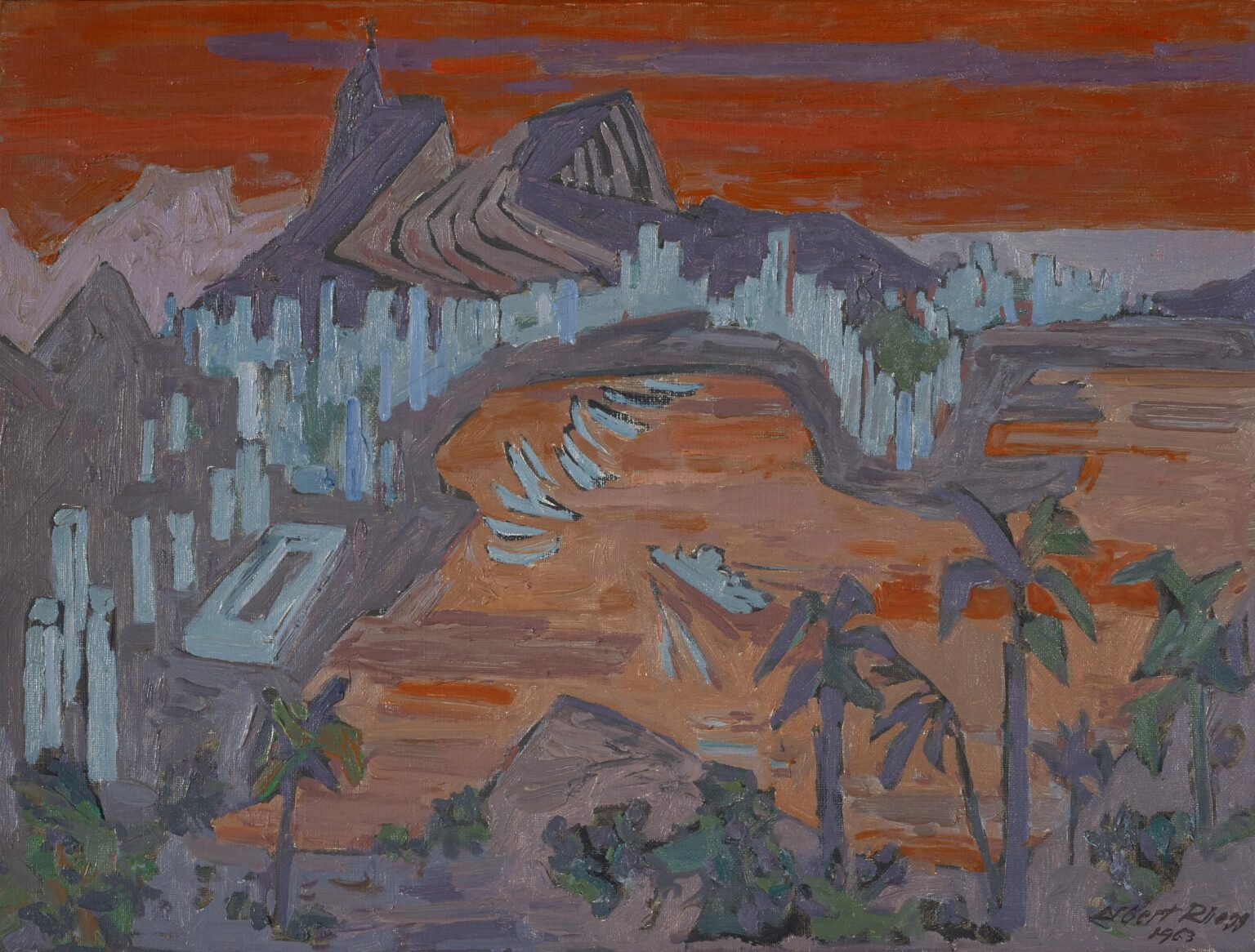 Die Bucht von Botafogo (Rio) - Albert Rüegg teamspring import