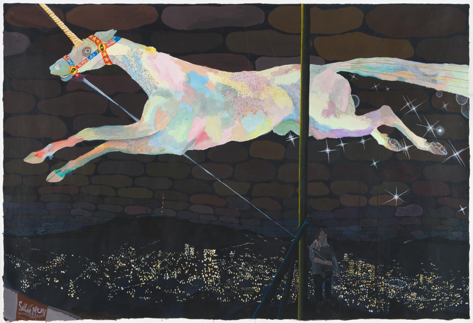 Einhorn (Z&uuml;rich) - Malerduo Boskovic-Scarth 