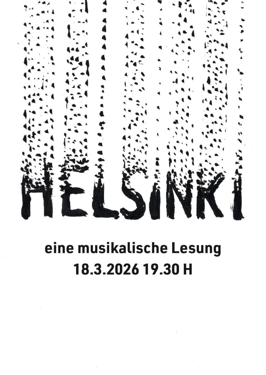 Musikalische Lesung «HELSINKI» 