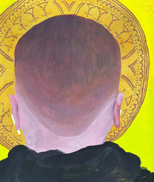 Hinterkopf - Malerduo Boskovic-Scarth 