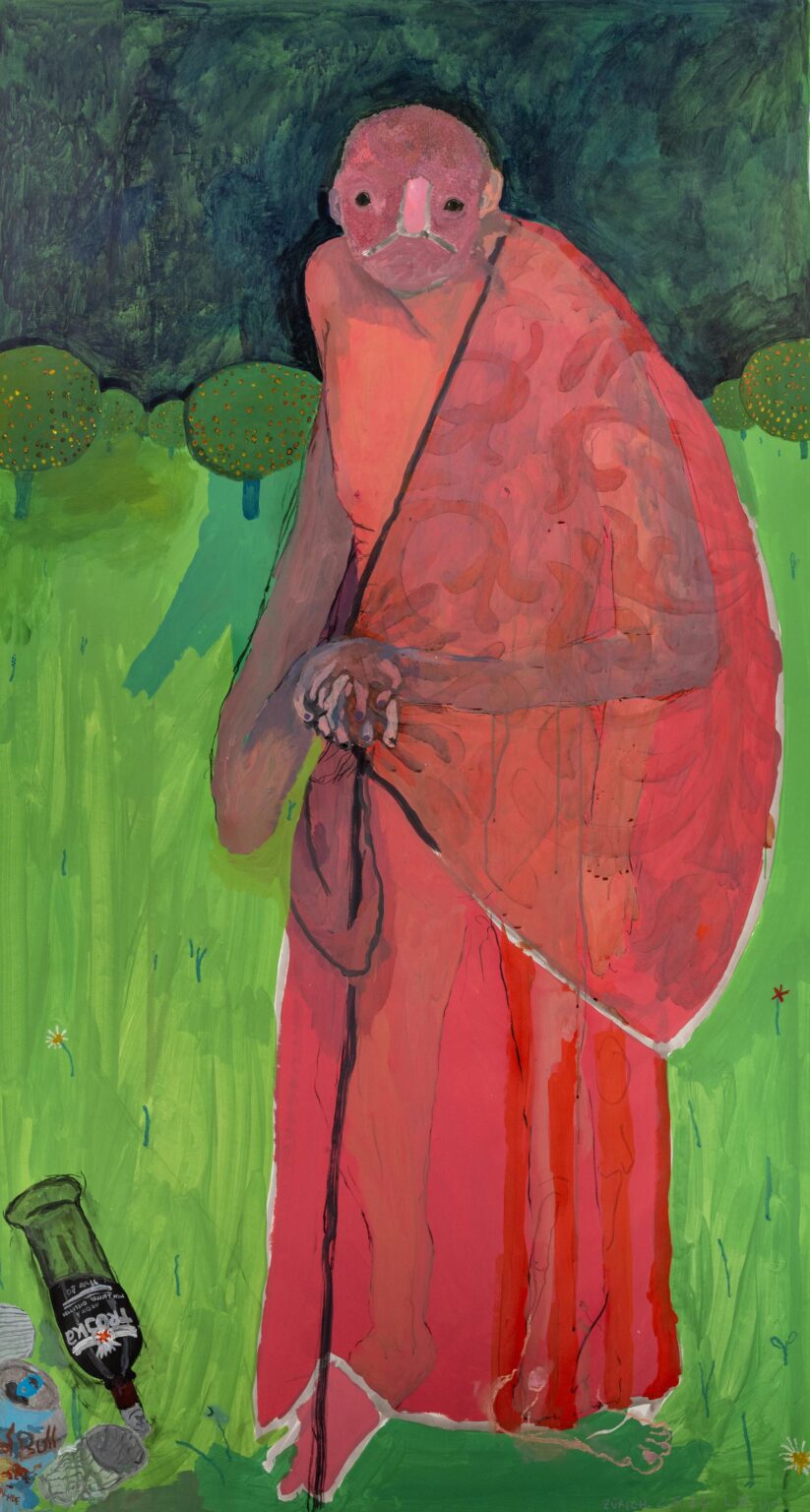 Geist eines überfahrenen Eichhörnchens (Ringenzeichen) - Malerduo Boskovic-Scarth 