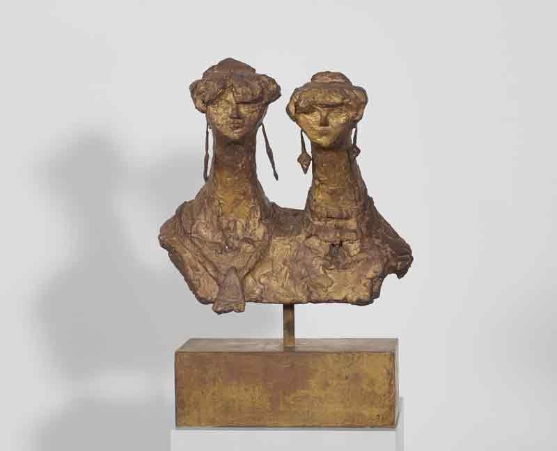 Zwillinge (mit Ohrringen) - Melanie R&uuml;egg-Leuthold 