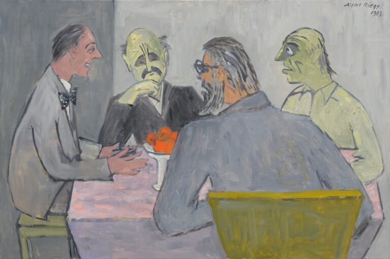 Generationenkonflikt – 4 Figuren - Albert Rüegg 