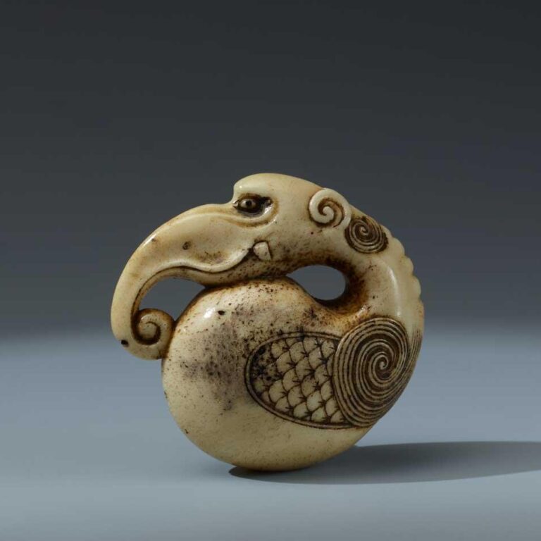 Doppelausstellung japanische Netsuke und Skulpturen von Akiko Sato - Akiko Sato, Netsuke 
