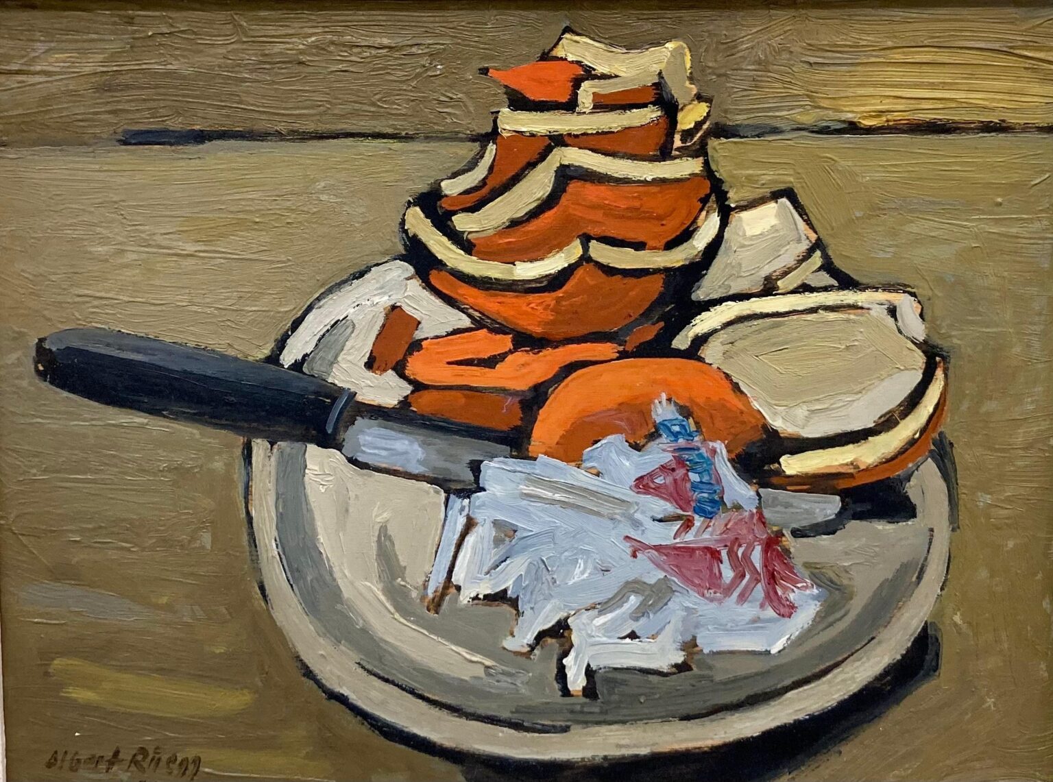 Orangenschalen - Albert R&uuml;egg 