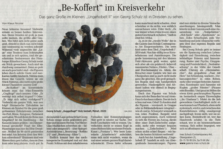 UNGEHOBELT II in den Dresdner Neueste Nachrichten 