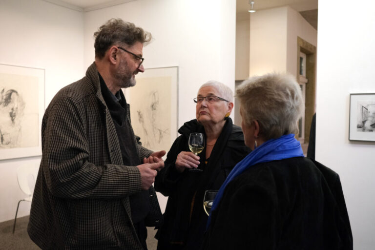 Vernissage PASSION • ZEICHNEN mit ELKE HOPFE 