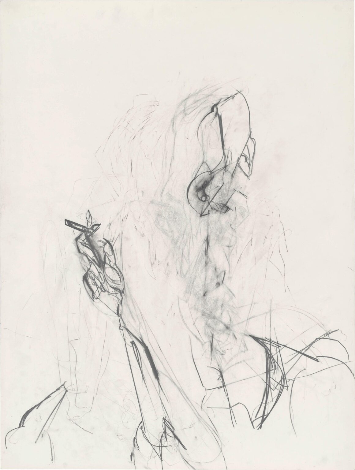 Der Raucher - Elke Hopfe 