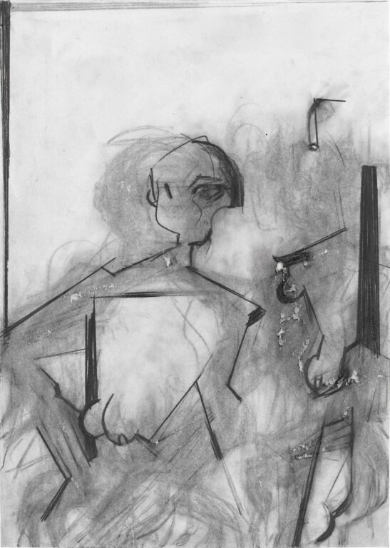 Zwei Figuren - Elke Hopfe 
