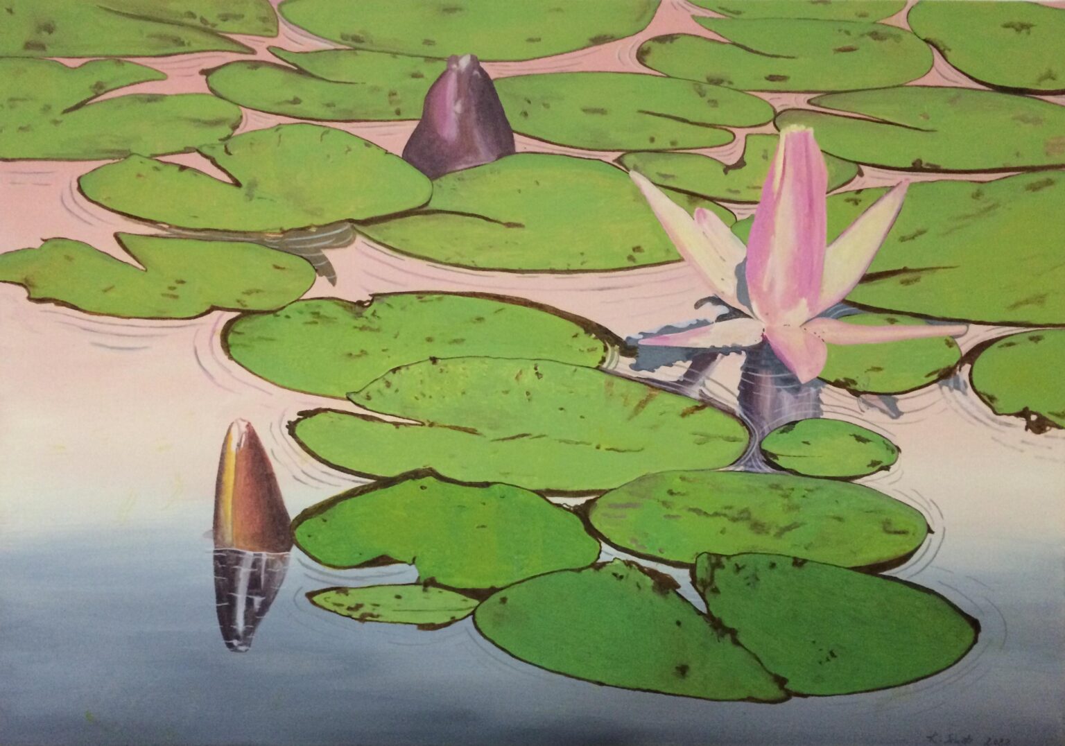 Fließ VI - Kathrin Schötz 