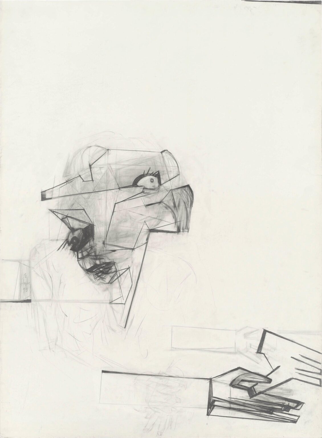 Porträt A.K. - Elke Hopfe 