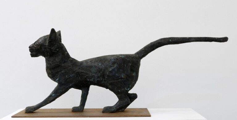Große Katze - Hans Scheib 