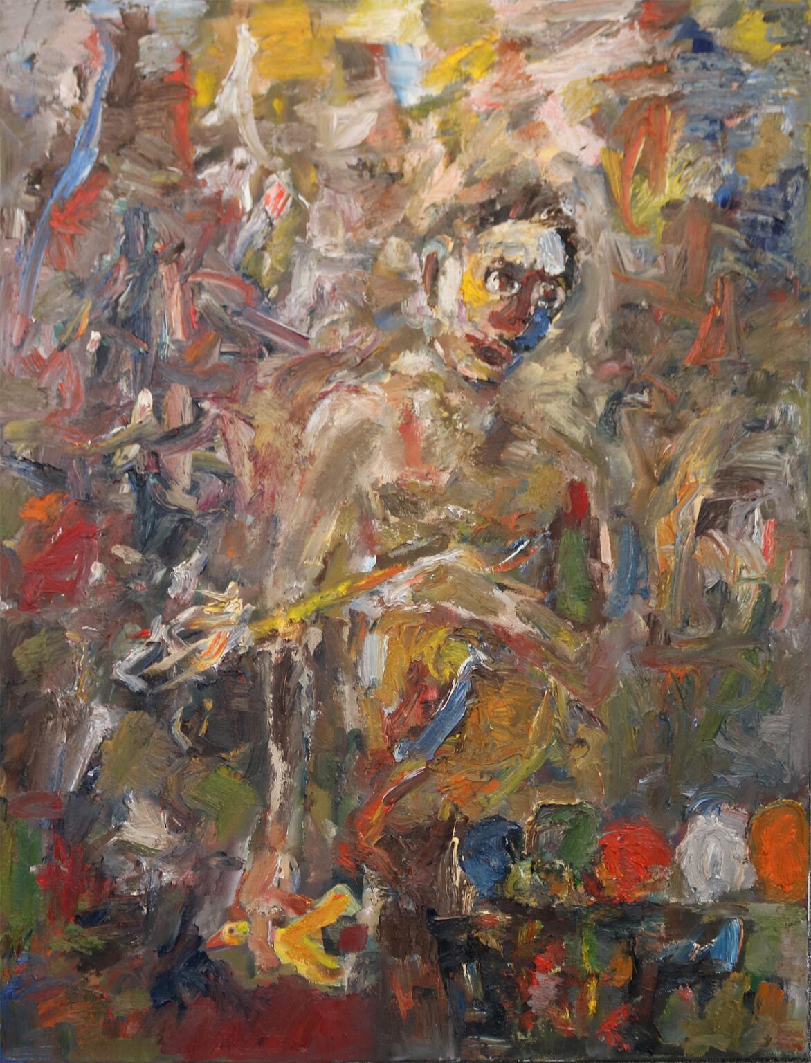 Selbst am Maltisch - Ralf Kerbach 
