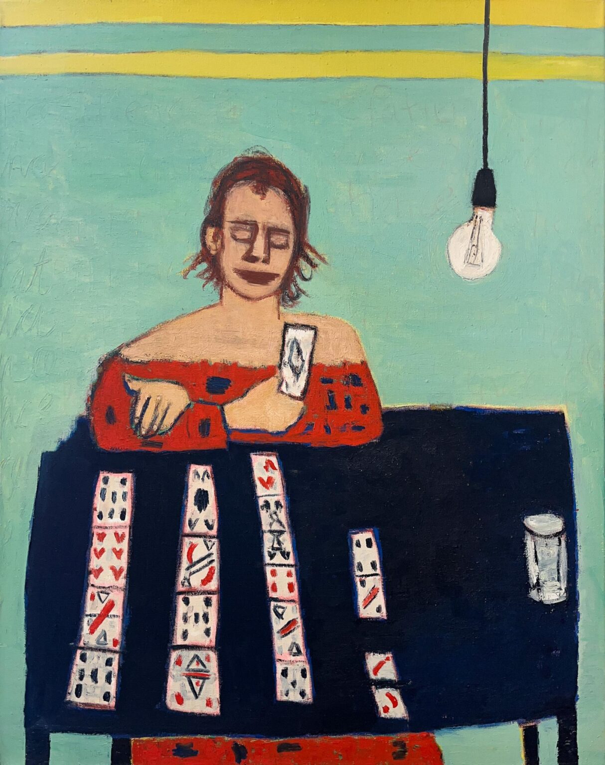 Die kleine Patiencespielerin - Peter Herrmann 