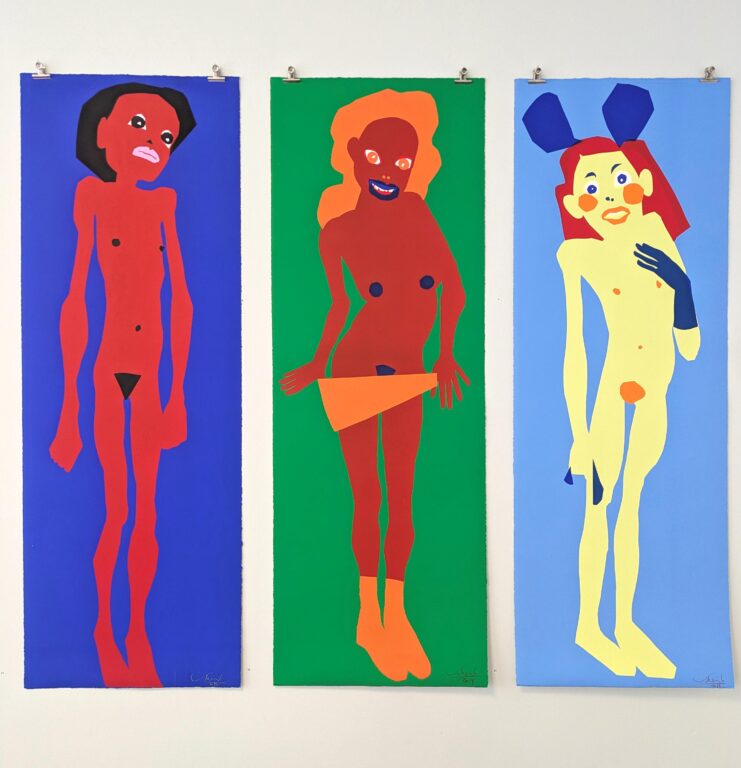 Pin-Up-Girls (Unikate) - Hans Scheib 