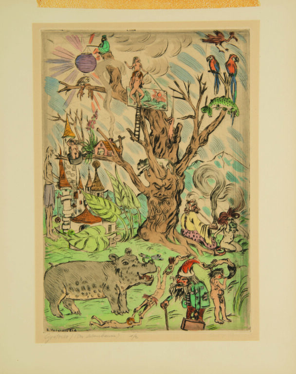 Groteske / (Der Lebensbaum) - Emil Medardus Hagner 