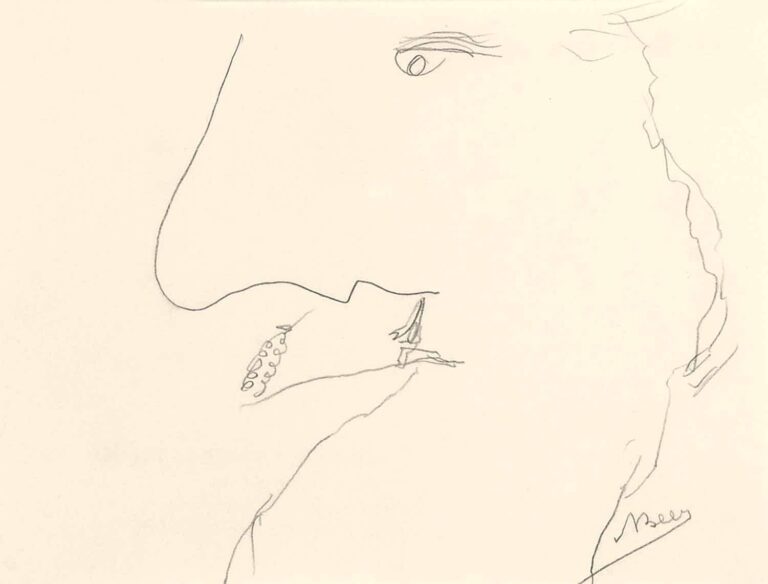 ohne Titel (Kopf) - Alois Beer 