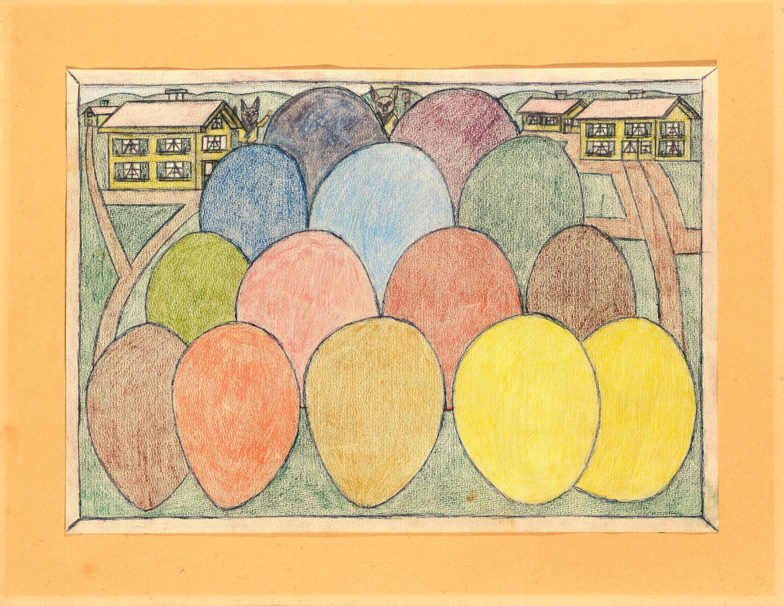 untitled (easter eggs) - Alfred Leuzinger 