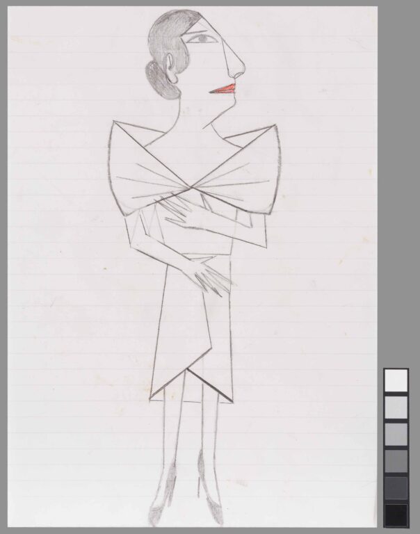 ohne Titel  (Frau) 