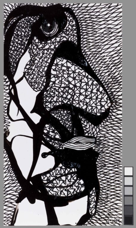 ohne Titel (Mann mit grosser Nase) 