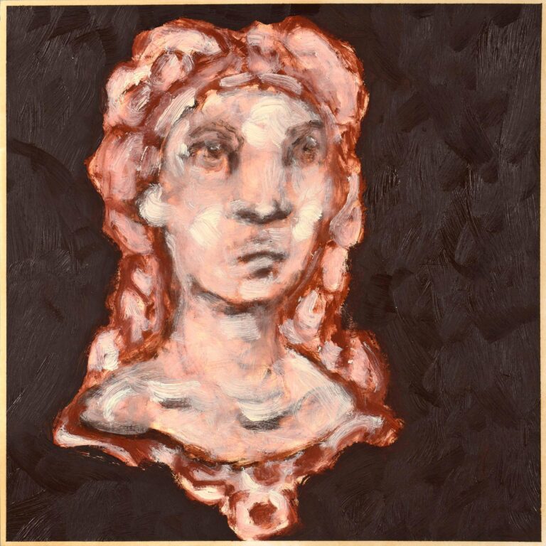 untitled (antique head) - Philippe Saxer 