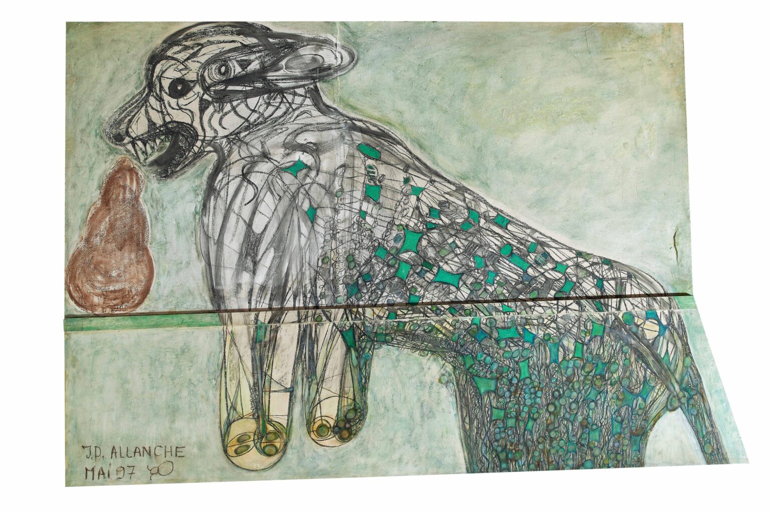 ohne Titel  (Hund) - Jean-Daniel Allanche 