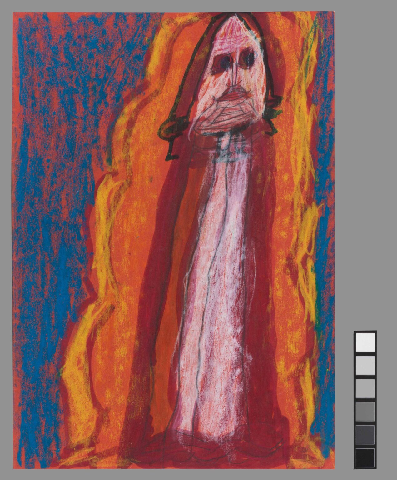 untitled (protective cover Madonna colorful) - Hedy Huser 