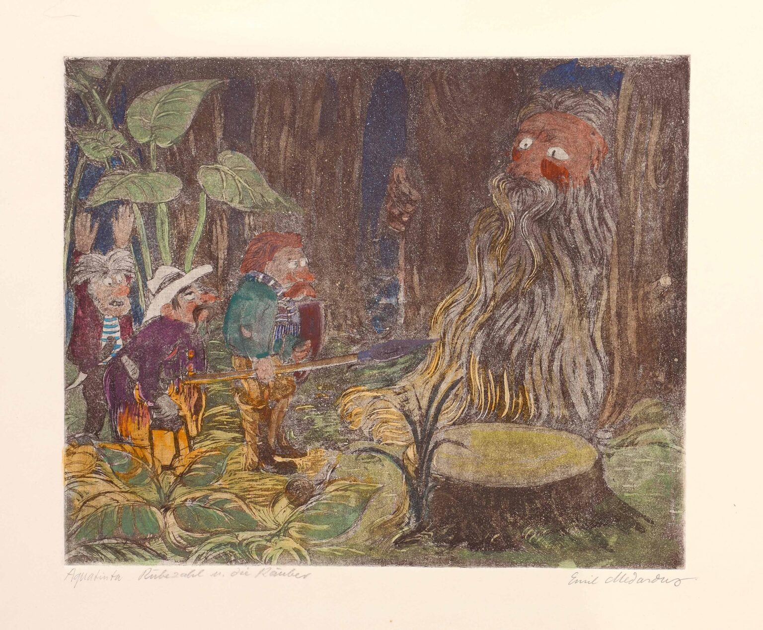 Ruebezahl und die Raeuber - Emil Medardus Hagner 