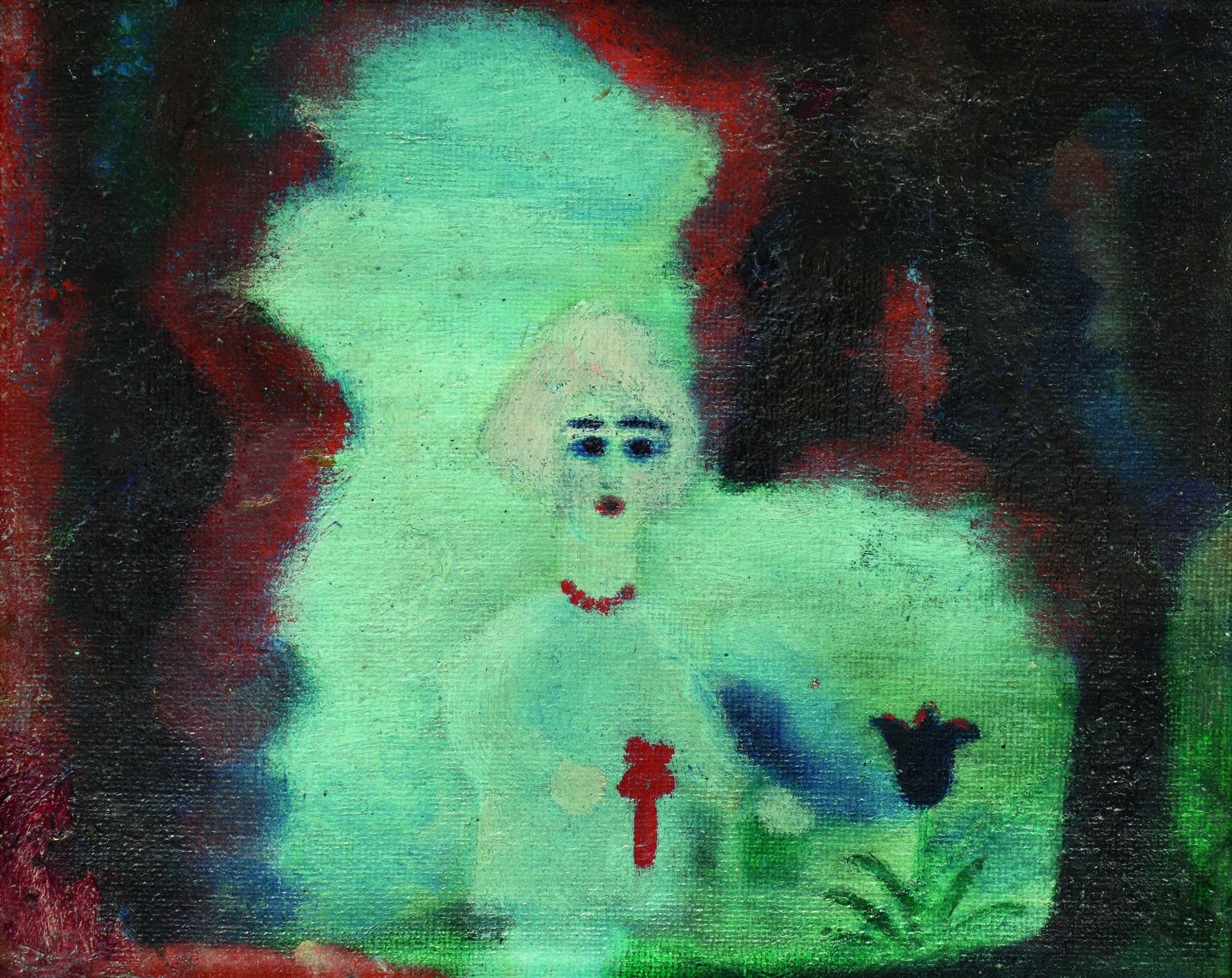 Lady with the red cross - Else Blankenhorn 