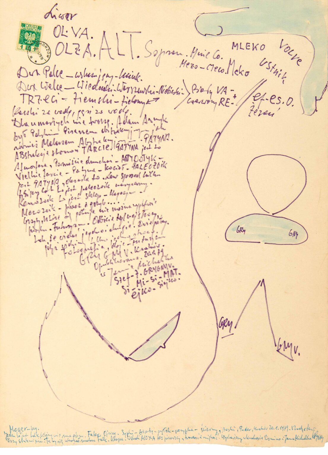 untitled (landscape) - Wladislaw Grygny 