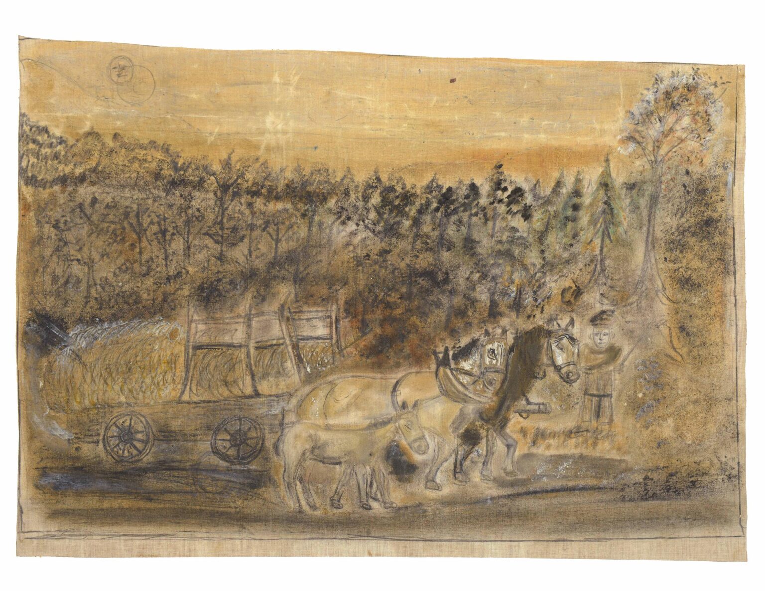 untitled (hors-drawn carriage) - Jakob Greuter 