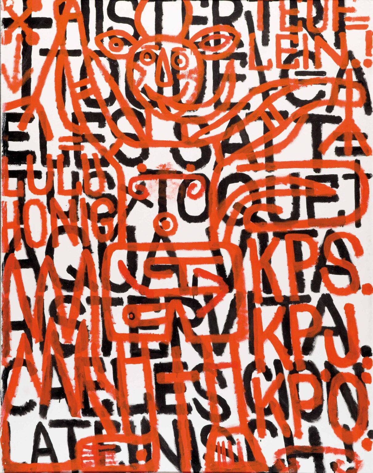 recto: Writing-board-Devil / verso: Aqua Hister. NSDAP.! Cupola - August Walla 
