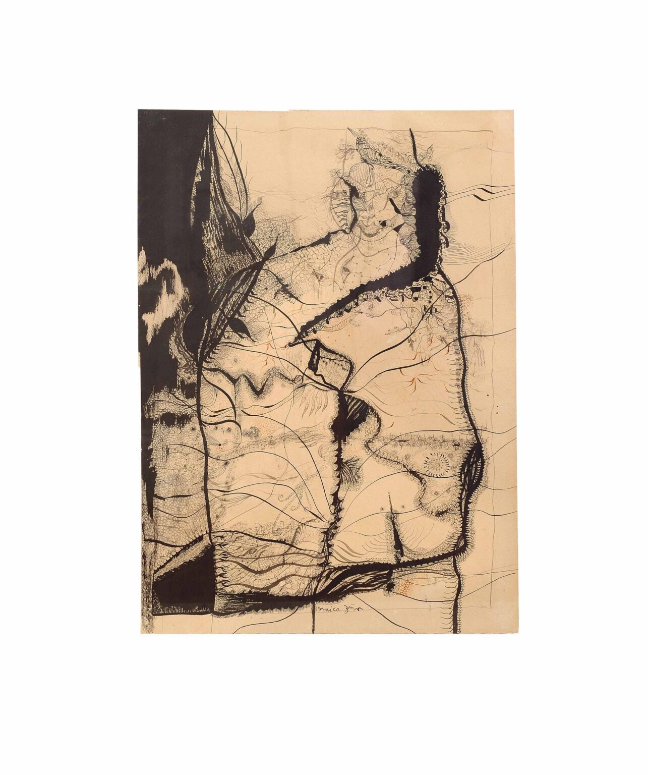 untitled (woman shape) - Unica Z&uuml;rn 