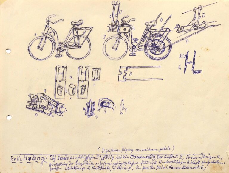 untitled (two  bikes) - Gustav Mesmer 