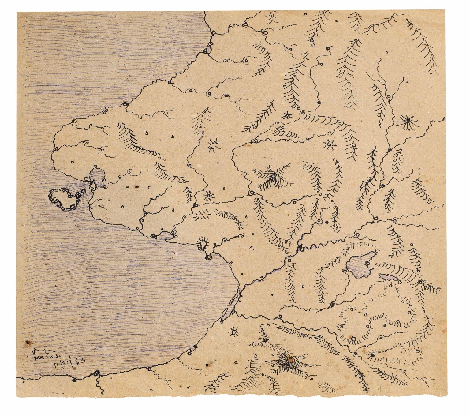 untitled (coast) - Warren A. Van Ess 