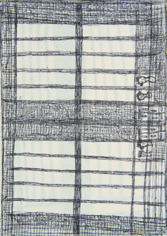 ohne Titel (Work n.32 (Gitter)) - Fernando Oreste Nannetti 