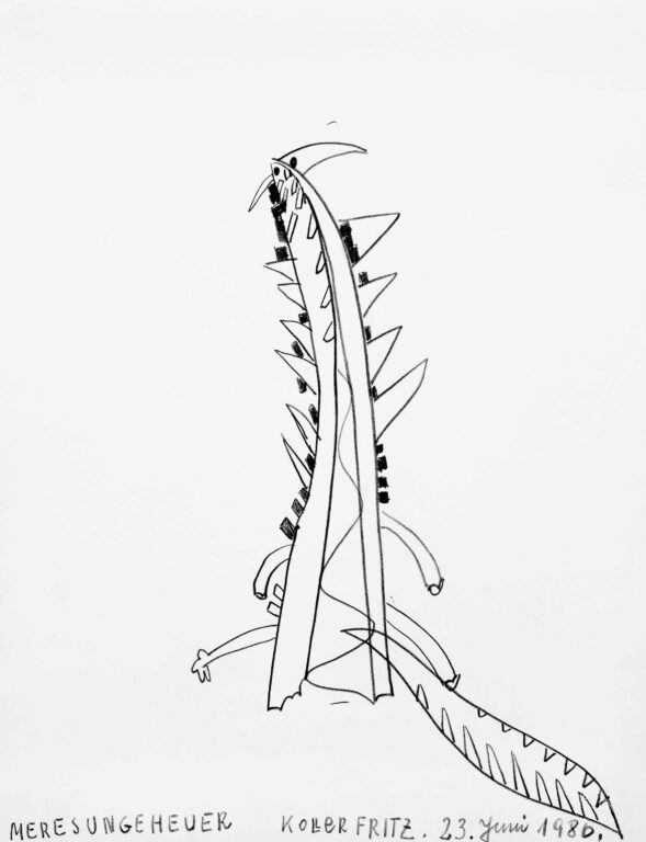 Meeresungeheuer - Fritz Koller 