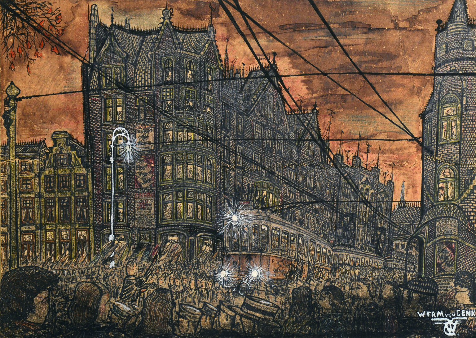 untitled (Raadhuisstraat) - Willem van Genk 
