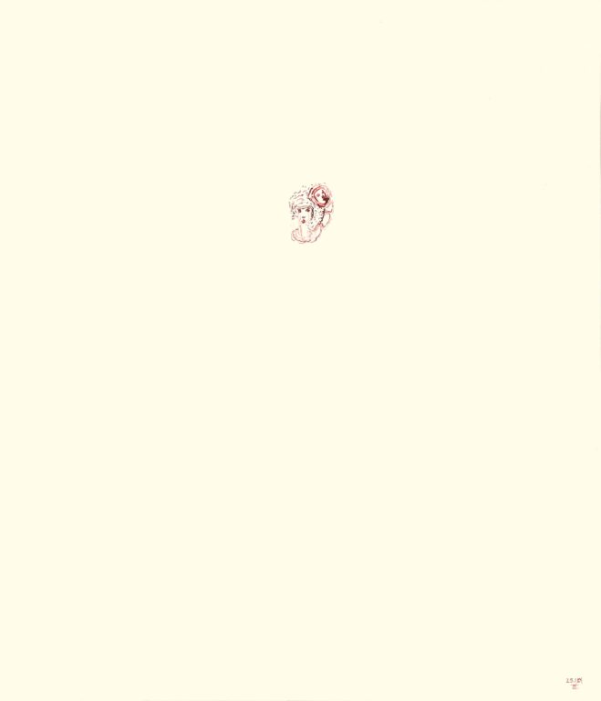 untitled (mini portrait) - Philippe Saxer 