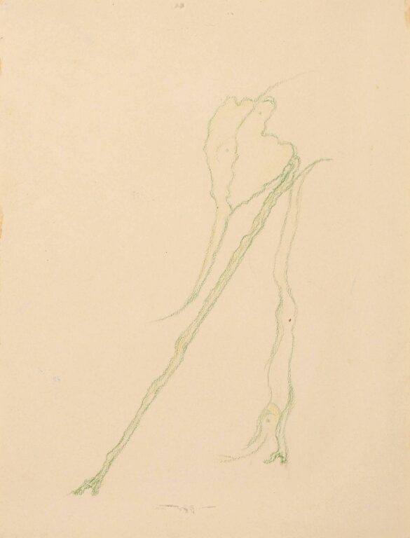 ohne Titel  (Figur mit langer Nase) 