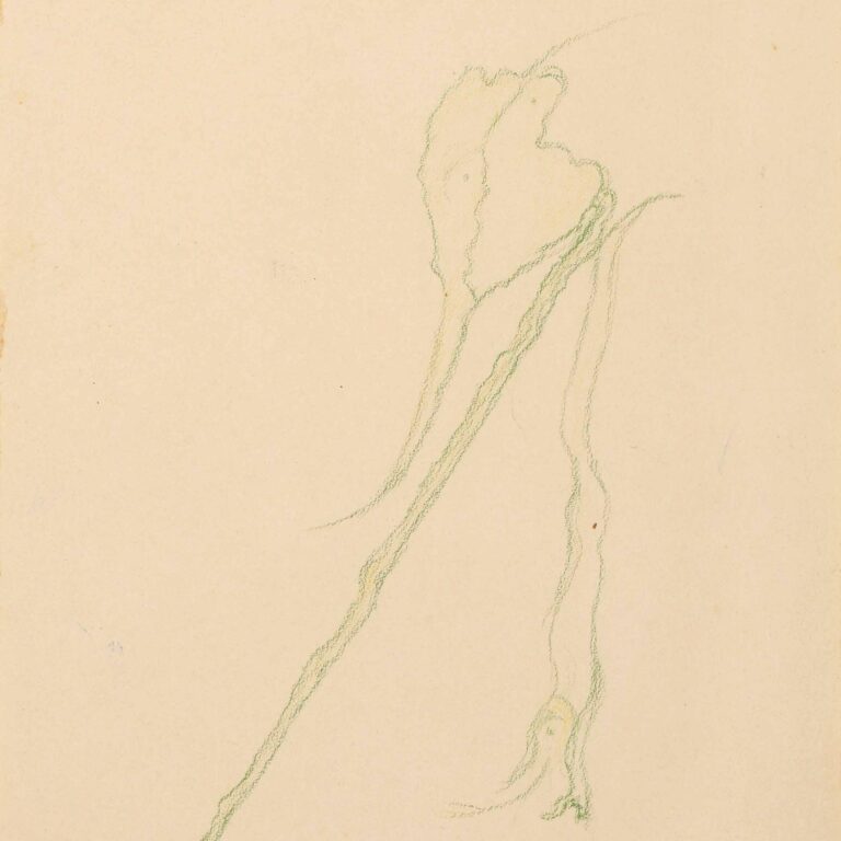 ohne Titel  (Figur mit langer Nase) 