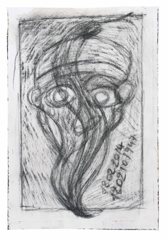 ohne Titel (Mann mit Ruessel) - Michel Nedjar 