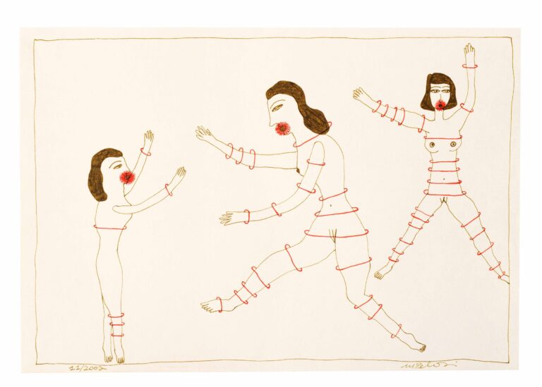 3 Frauen mit Reifen - Marilena Pelosi 