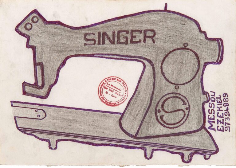 untitled (Singer sewing machine) 