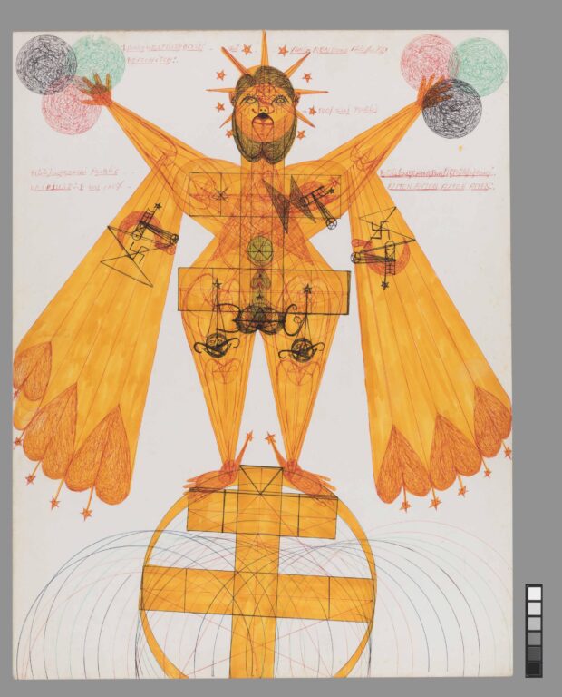 untitled (yellow figure) 