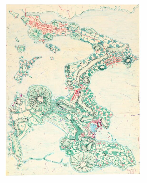 untitled (green peninsula) - Warren A. Van Ess 