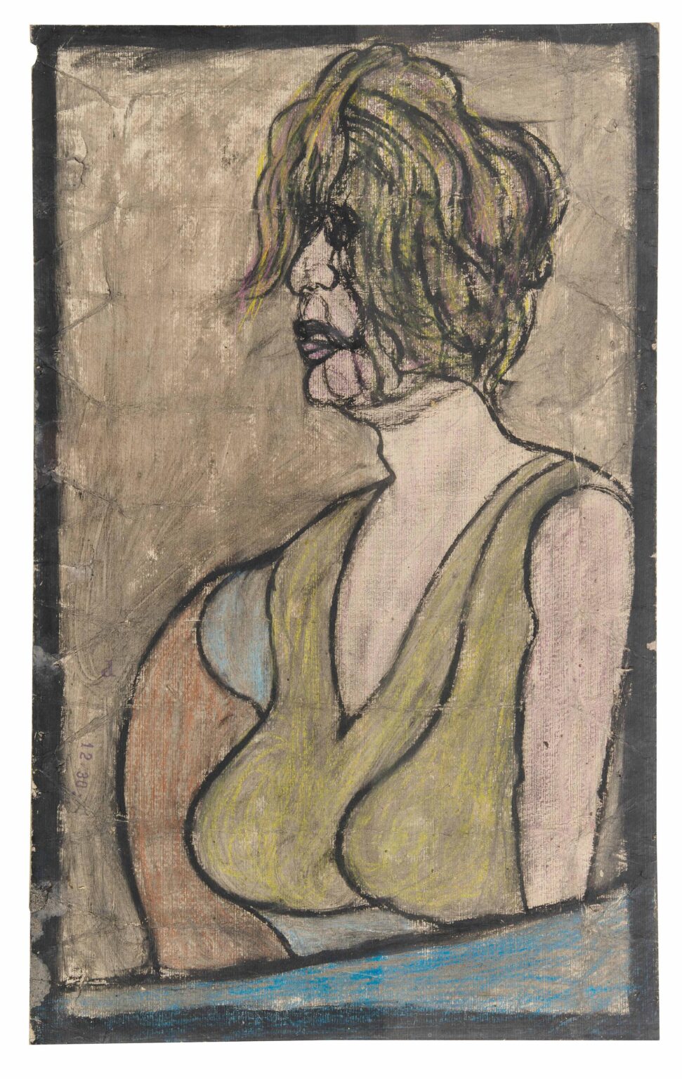 Frau mit kurzen Haaren - Pietro Ghizardi 